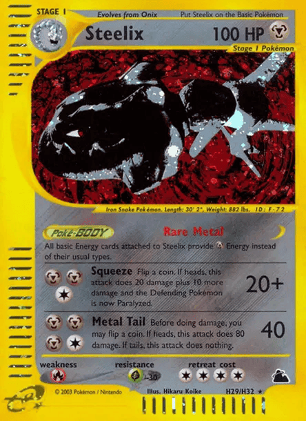 Steelix H29 — Skyridge