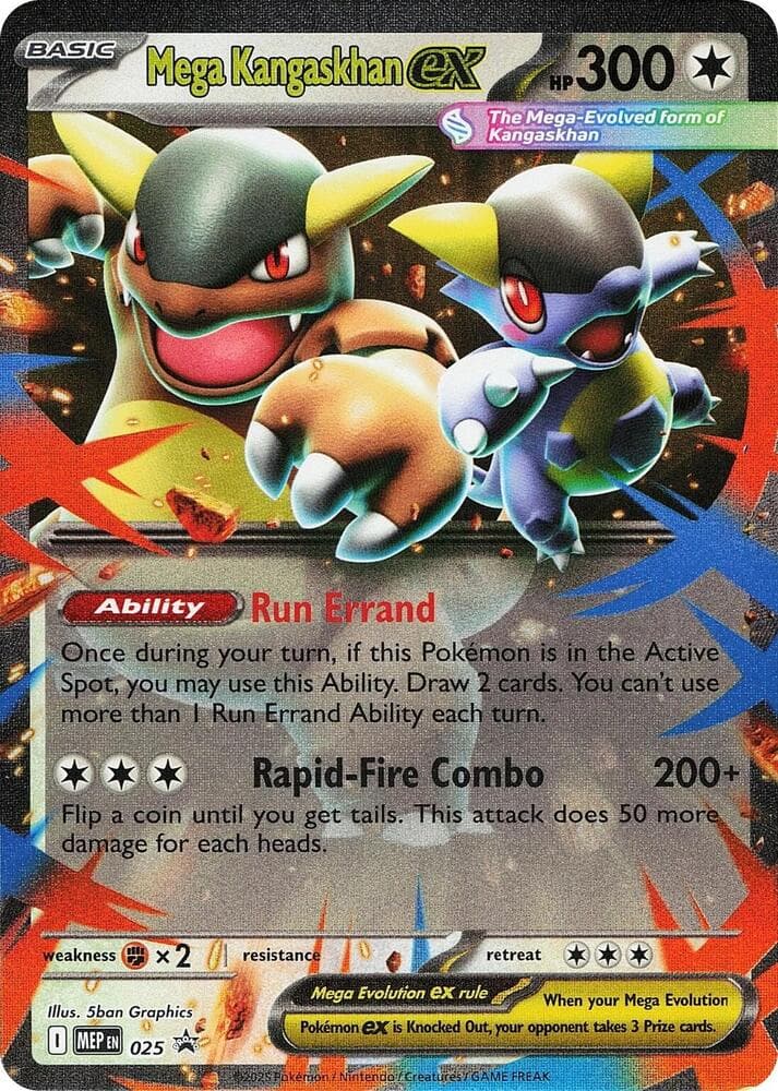 Méga-Kangourex-ex 025 — MEP Black Star Promos