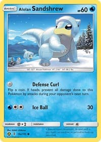 Alolan Sandshrew - 19a/145 019a