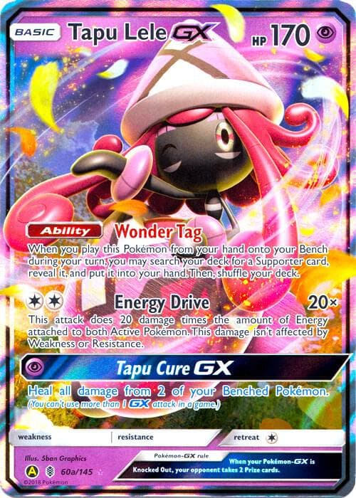 Tapu Lele GX - 60a/145 060a — Alternate Art Promos