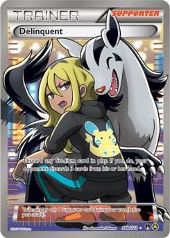 Delinquent - 98b/122 (Full Art) 098b — Alternate Art Promos