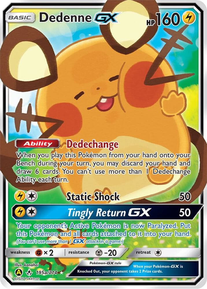 Dedenne GX - 195a/214 195a — Alternate Art Promos