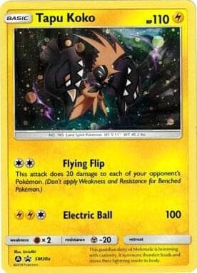 Tapu Koko - SM30a SM30a — Alternate Art Promos