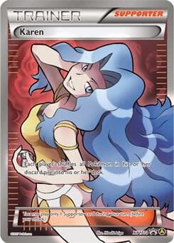 Karen - XY177a XY177a — Alternate Art Promos