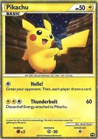 Pikachu (English) PW 1