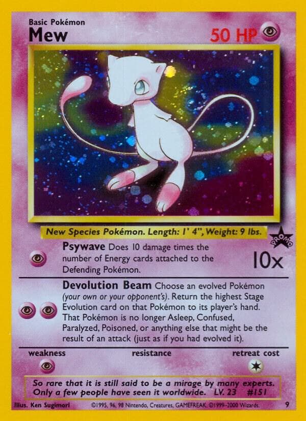 Mew (9) 09 — WoTC Promo