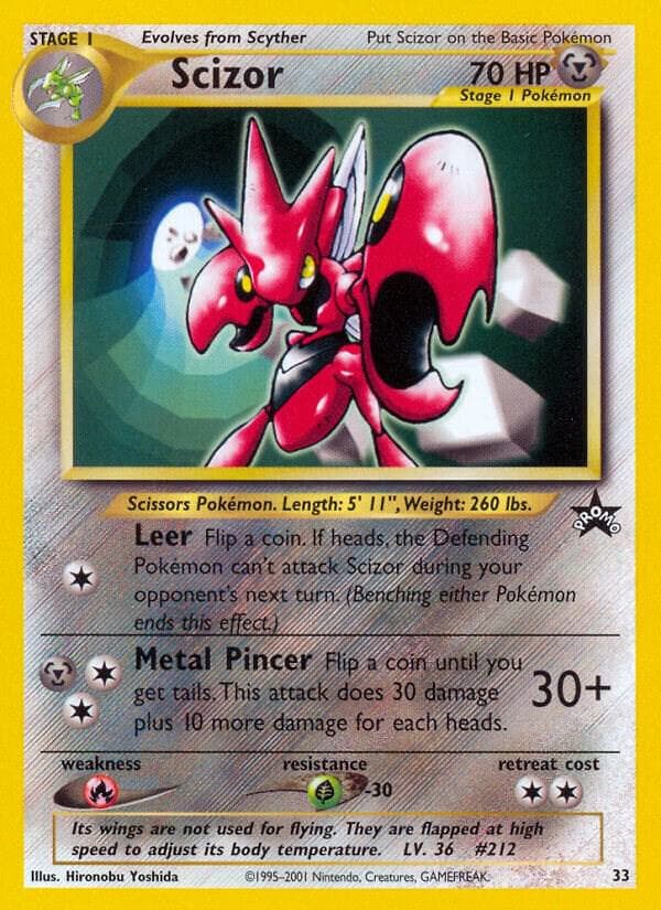 Scizor 33 — WoTC Promo