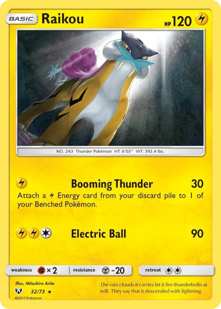 Raikou 32 — Légendes Brillantes