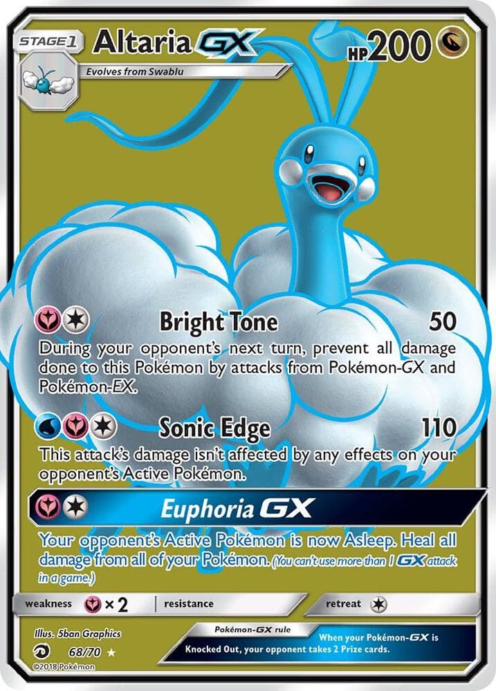 Altaria GX 68 — Majesté Des Dragons
