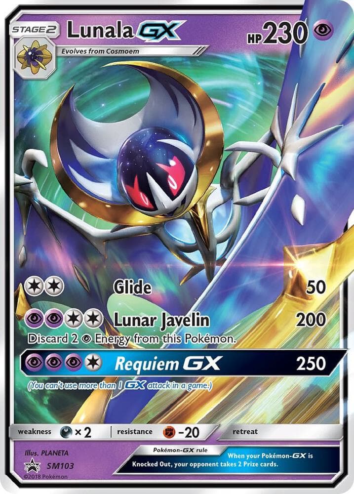 Lunala GX SM103 — Promo SM