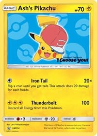 Pikachu de Sacha SM114