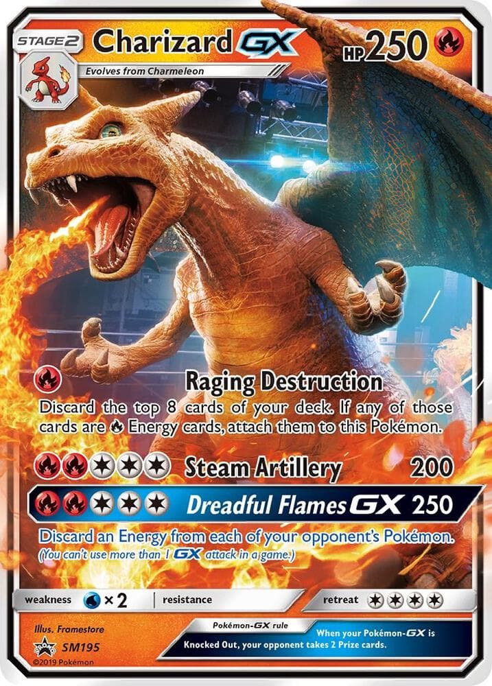 Dracaufeu GX SM195 — Promo SM