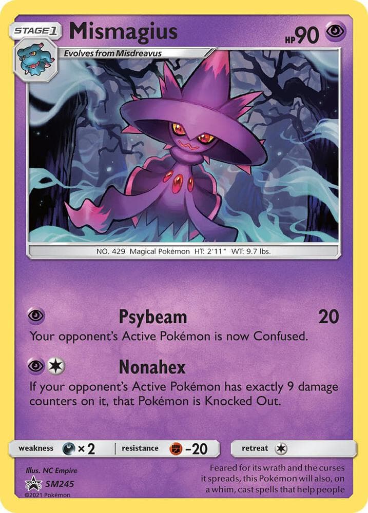 Mismagius - SM245 SM245 — SM Black Star Promos