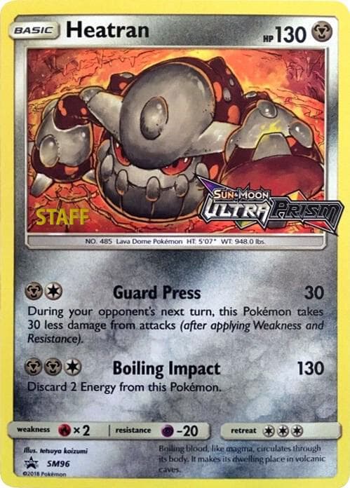 Heatran SM96 — Promo SM